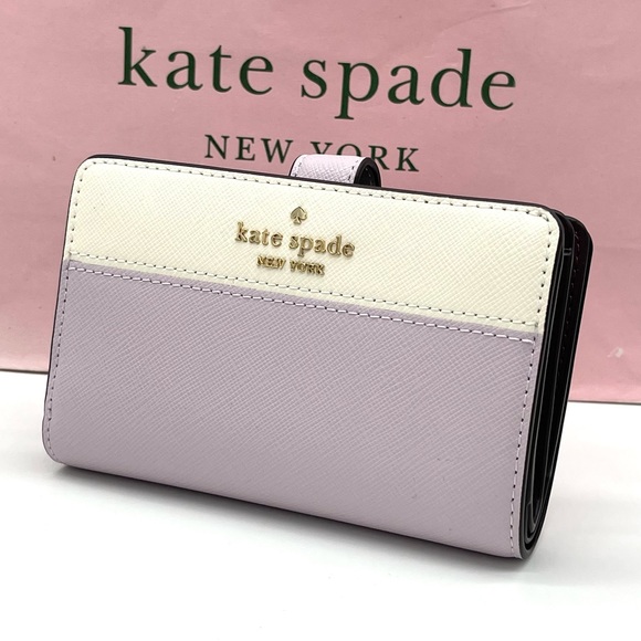Kate Spade Madison Medium Compact Bifold Wallet - Picture 1 of 8